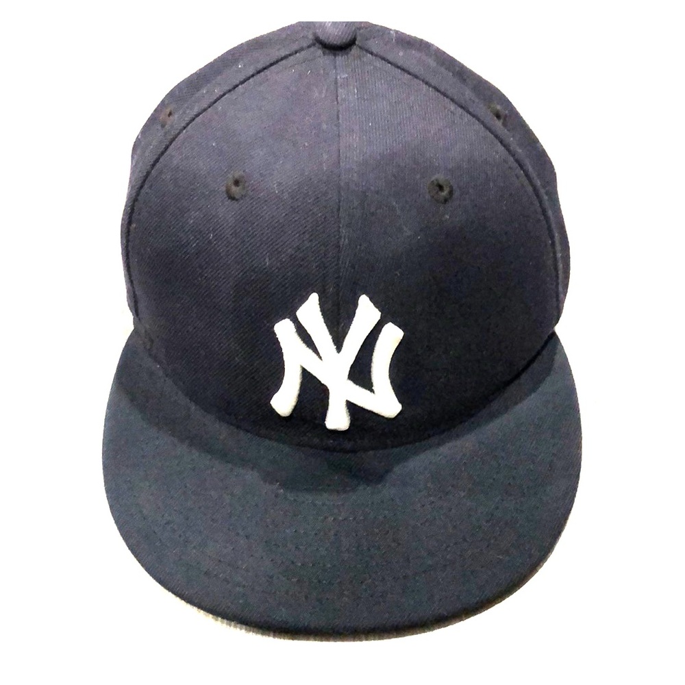 NY NEW YORK YANKEES MLB NEW ERA CAP NAVY BLU 7 1/2